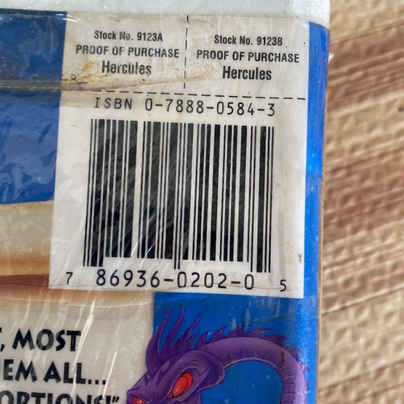 Disney Hercules Masterpiece Collection Vhs Tape - Picture 3 of 3